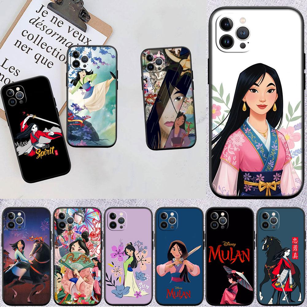 CJ89 Prinzessin Mulan Soft Shell Handyhülle für Samsung Galaxy Note 10 20 S23 S24 S25 Ultra FE Plus Edge Lite A02S A35 A07 A17