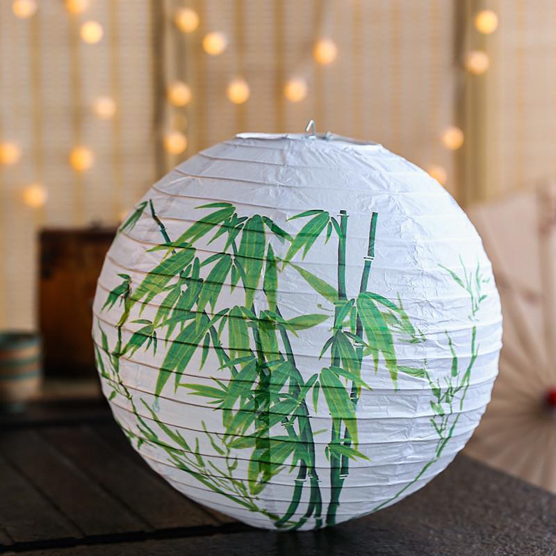 Spring Atmosphere Green Chinese Calligraphy Gauze Curtain for Kindergarten Back-to-School Decor