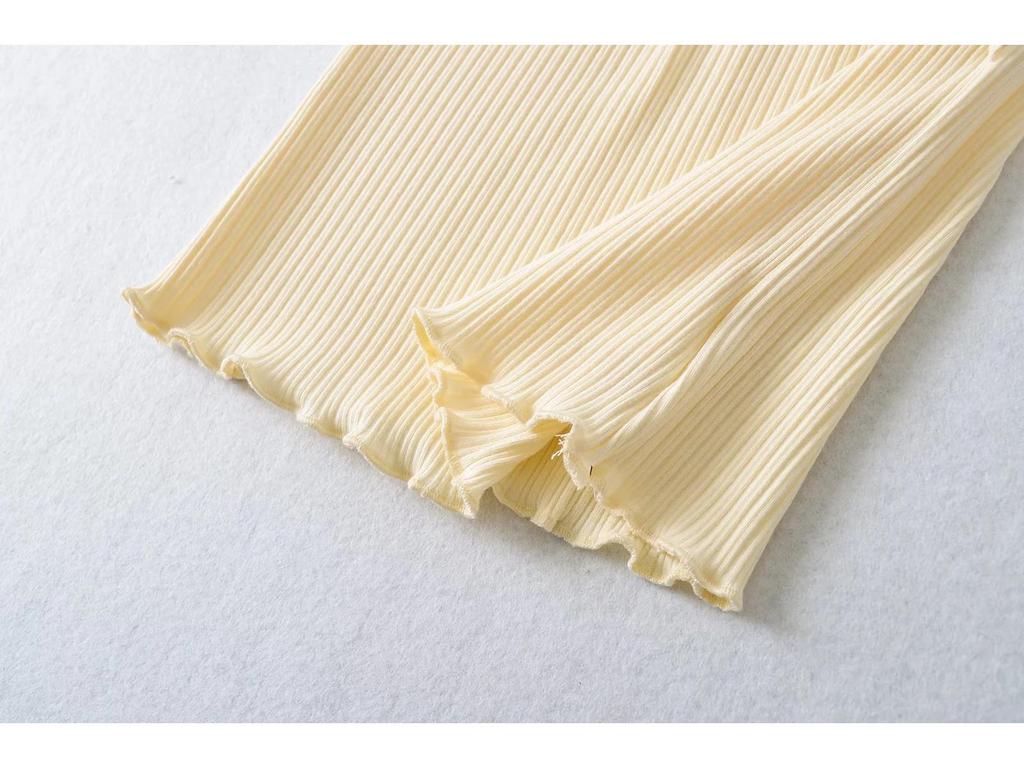 Women's Sweet Ruffle V-Neck Short Sleeve T-Shirt, Slimming Summer Base Layer Top 2025