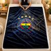 Flannel BlanketFenerbahçe FC Warm Soft Throw Blanket for Indoor Sofa Bed Living Room Use