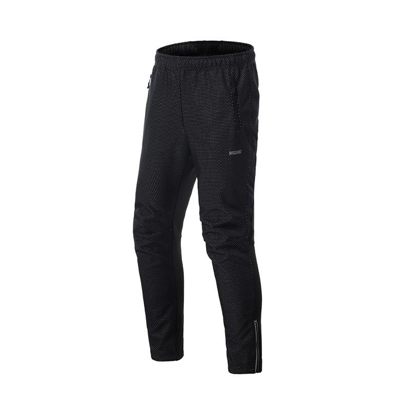 Set Giacca e Pantaloni da Ciclismo Invernali a 3 Strati in Pile Antivento Termico Uomo Donna Strada MTB Bici