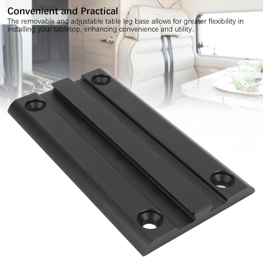 Removable RV Leg Table Bracket Support Versatile Oxidation Resistant Sturdy Space Saving Removable Table Leg Support for Boat