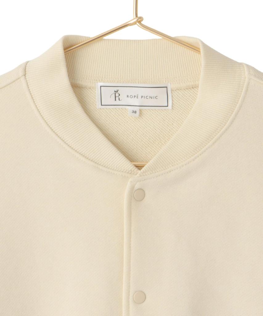 ROPE PICNIC R Back Embroidered Cut Stadium Jacket Black (01) Size 38