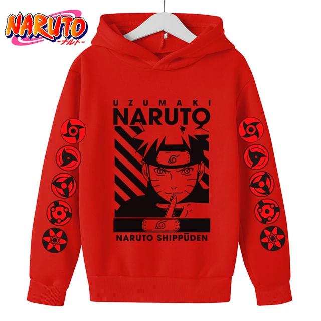 2025 MINISO Moletom Naruto Infantil Roupa Infantil Para Meninos Roupa Infantil Bebê Outono Quente Moletons Casaco Roupa de Desenho Animado Moletom
