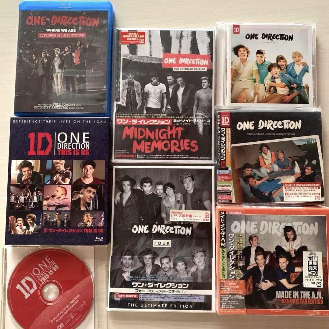 

[USED] One Direction CD, Blu-ray