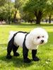 Waterproof Anti-Slip Dog Harness Boots for Small To Medium Dogs, Adjustable Lace-Up Outdoor Pet Paw Protector
