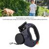 Automatic Retractable Dog Leash Comfortable Grip Increased Control Built In LED Light Dog Walking Leash for Medium Small Dogs