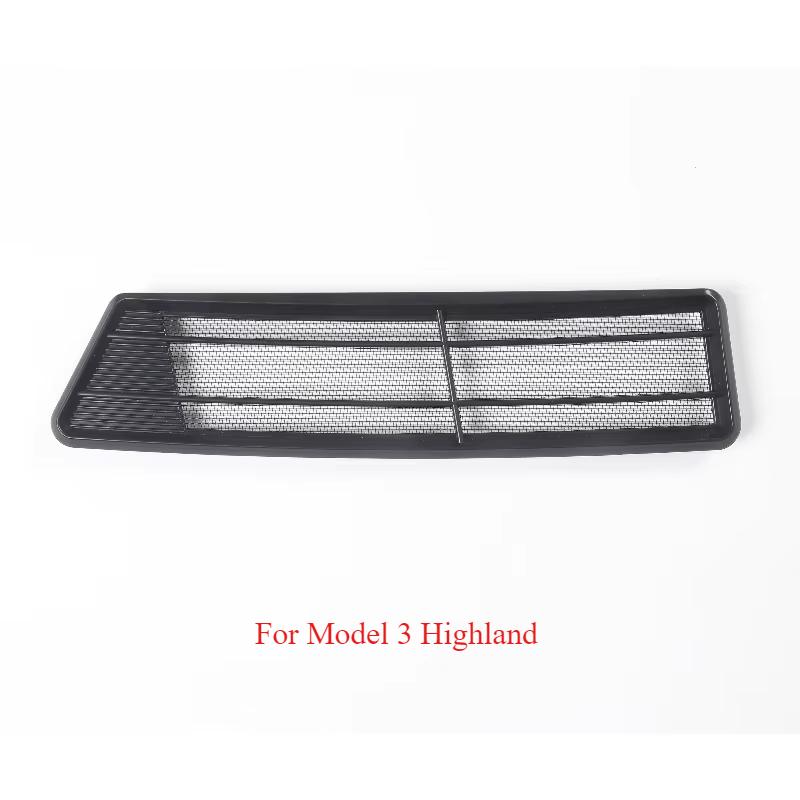 Air Inlet Protective Cover for Tesla Model 3 Y Intake Vent Net Grill Insect-proof Filter Front Face Car Interior Accessories