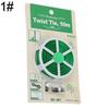 Portable Heavy Duty Plastic Coated Roll Wire Twist Ties Gardening Plant Tool