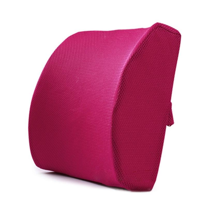 Lumbar Support Pillow for Office Chair Back Support Pillow for Car, Computer Chair, Soft Memory Foam Back Cushion