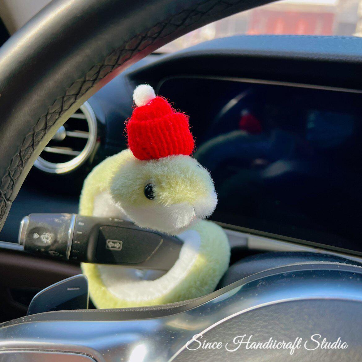 2025 Year of the Snake Zodiac Ornament: Cute Steel Wire-Wound Snake Mascot Gift