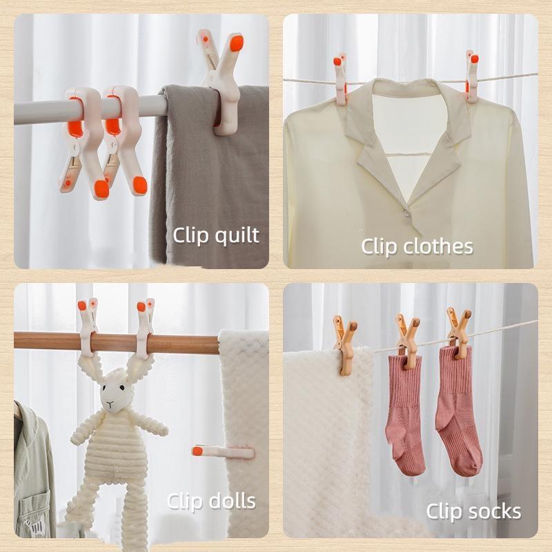 Large Windproof Quilt Clip Home Single Cute Sunbathing Quilt Large Clip Non-marking Non-slip Drying Clothes Clip