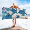 Exquisite Turtle Print Summer Beach Towel, Ideal for Vacation Pool Beach Men Women
