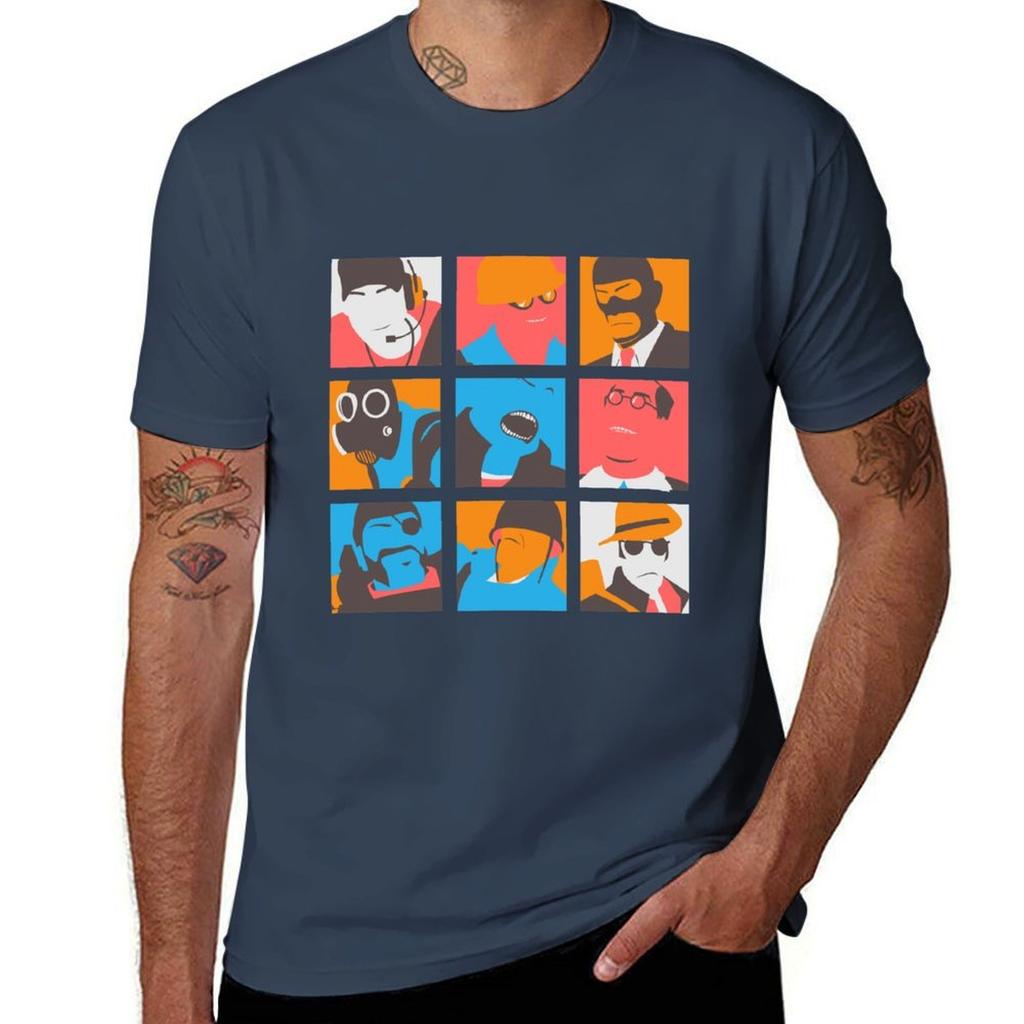 Team Fortpop Tshirt Trendy Print Short Sleeve Tshirt