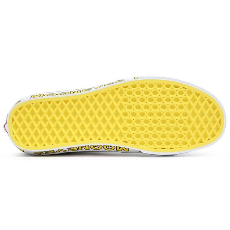 Vans Mooneyes X Vans Sk8 Hi 'True White Yellow' Vans VN0A7Q5N6M5