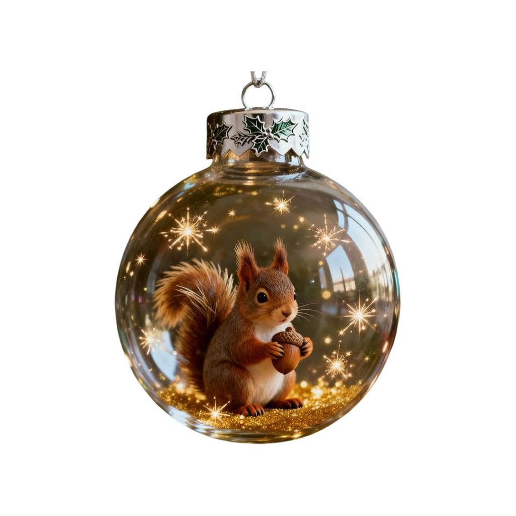Christmas Decoration Home Decoration Small Model Playful Animal Decoration Ball
