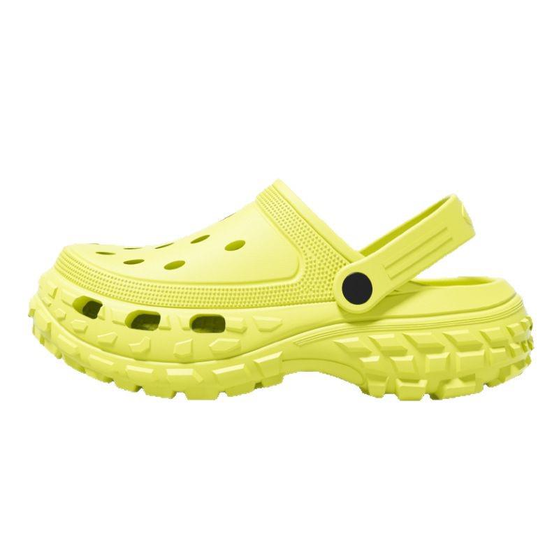 Men's 2024 EVA Anti-Slip Closed-Toe Beach Shoes - Odor-Resistant Summer Slippers for Couples