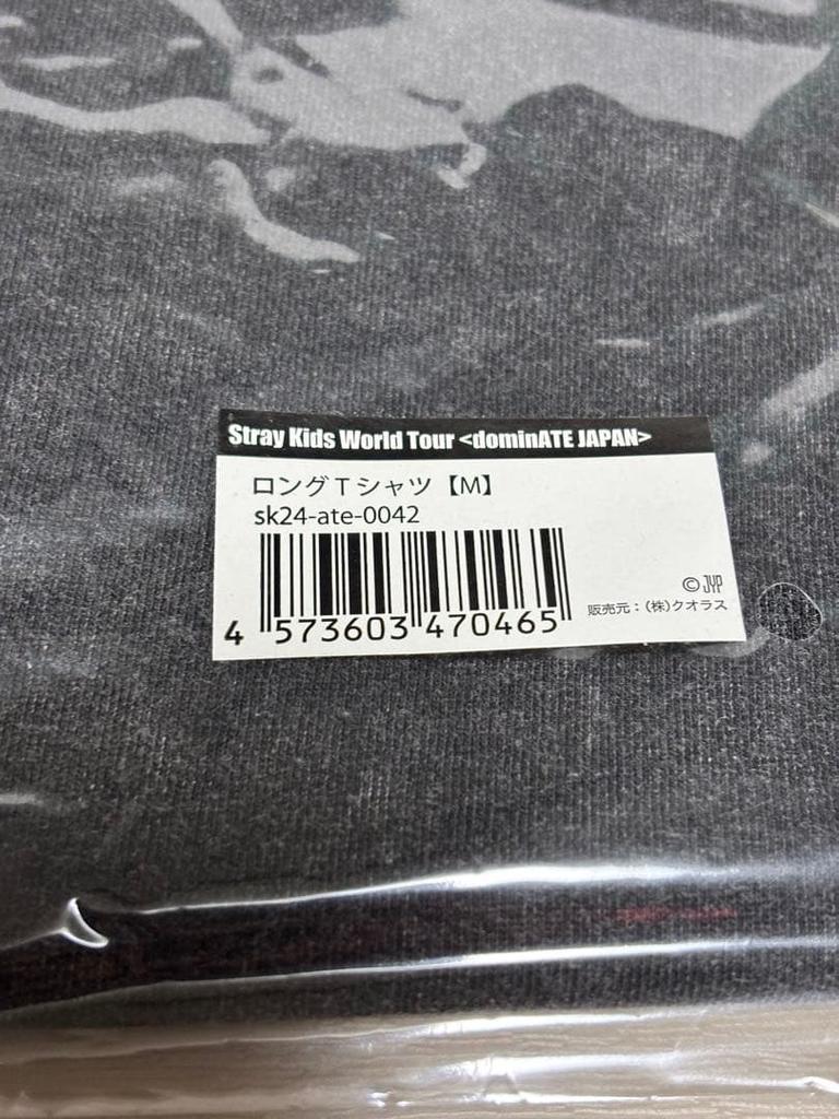 [USED] Stray Kids World Tour Long Sleeve T-Shirt, Size M