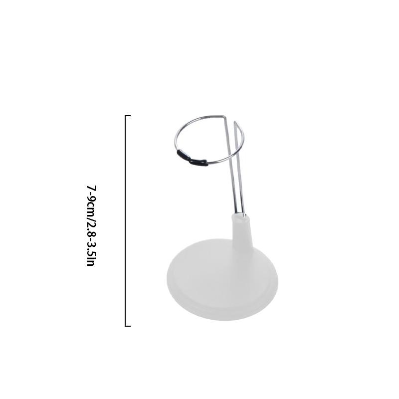 

1 комплект пластиковых многоразмерных держателей для дисплеев белого/черного цвета, регулируемые профессиональные подставки для кукол-марионеток, кронштейны для поддержки запястья 15CM