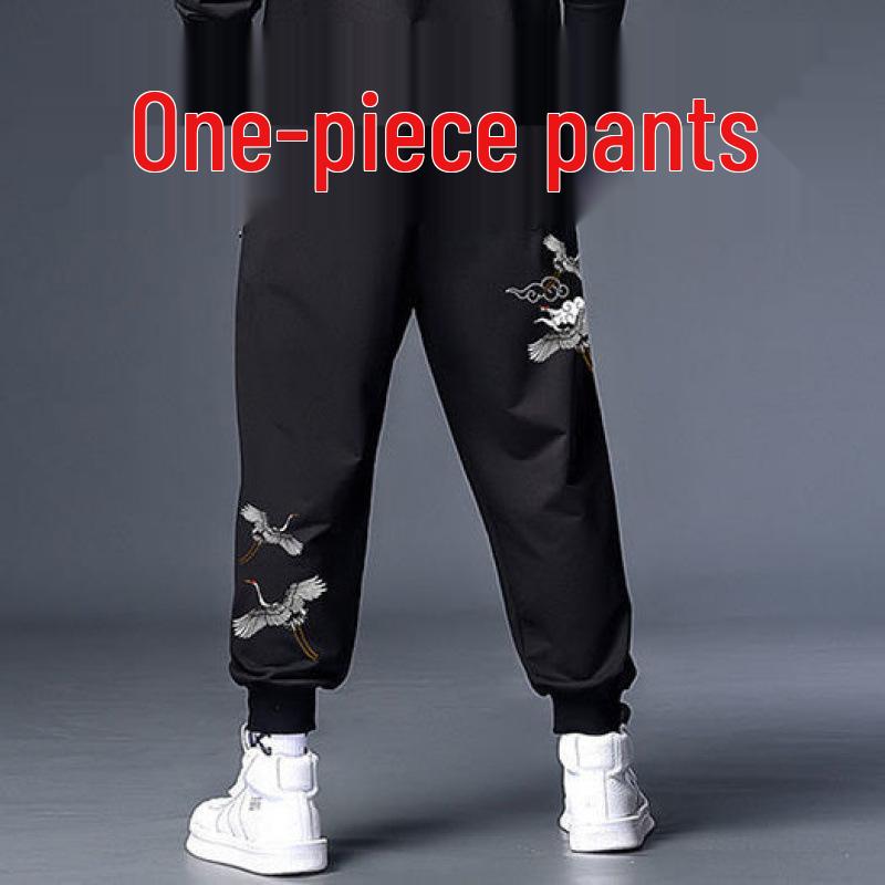 Men's Plus Size Loose Fit Autumn Hoodie & Joggers Set
