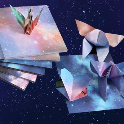 DIY Education Tool Fold Craft Star Paper Paper Folding Manual Material Origami Art