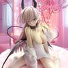 Yunyi Studio Authentic Anime Devil Girl Alice Figure Sitting Position Pajama Style Pvc Statue Desktop Decor For Anime Collectors