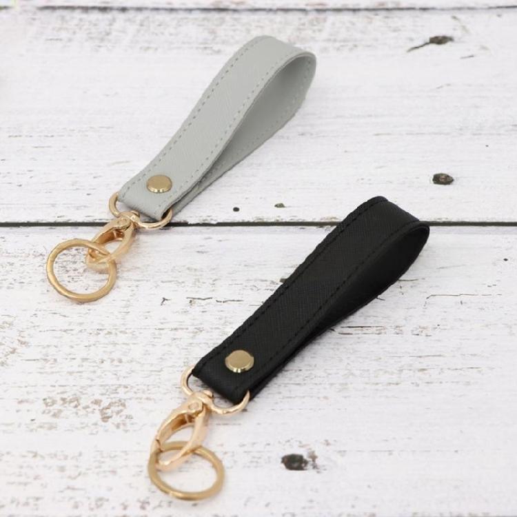 Hållbar Läder Nyckelring Bucolisk Design Kompakt Storlek Perfekt för Minimalistiska Entusiaster och Pendelresenärer