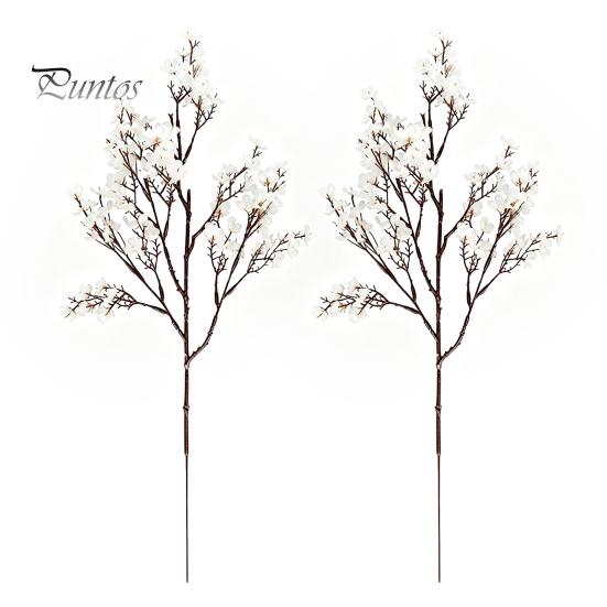 Artificial Silk Flowers for Home Decor Realistic Autumn Decoration, Floral Orange Plants Halloween Decoration Branches Table Centerpiece And