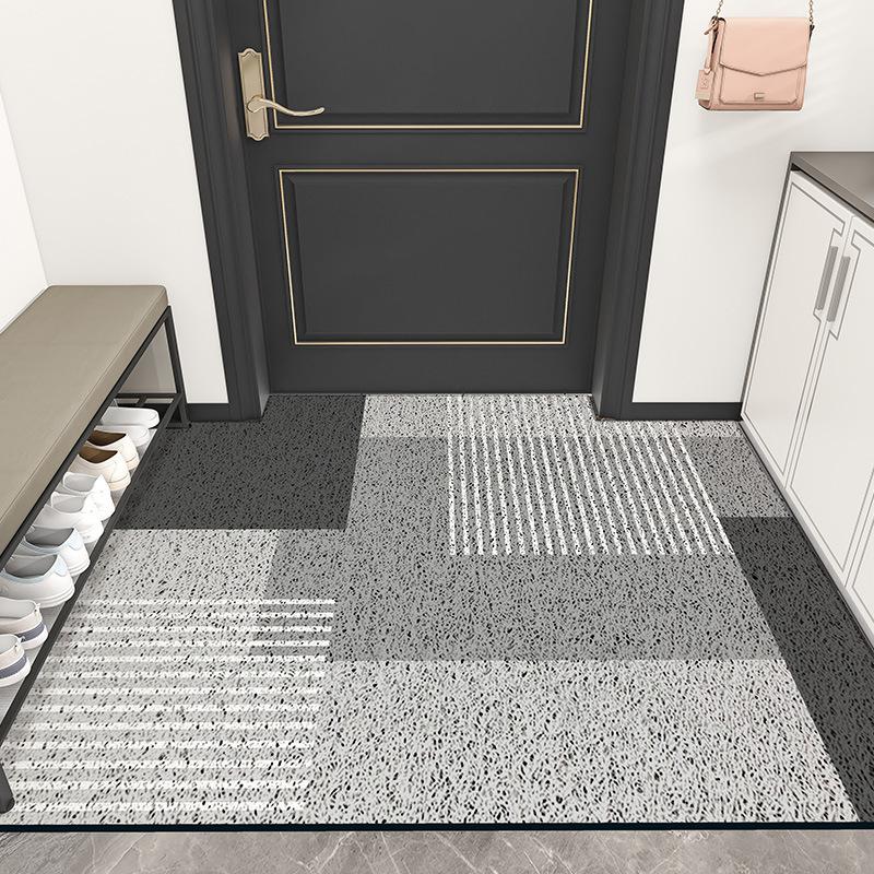Entrance Door Mat Floor Mat Household Foyer Entrance Mat Wear-resistant and Anti Slip Foot Mat