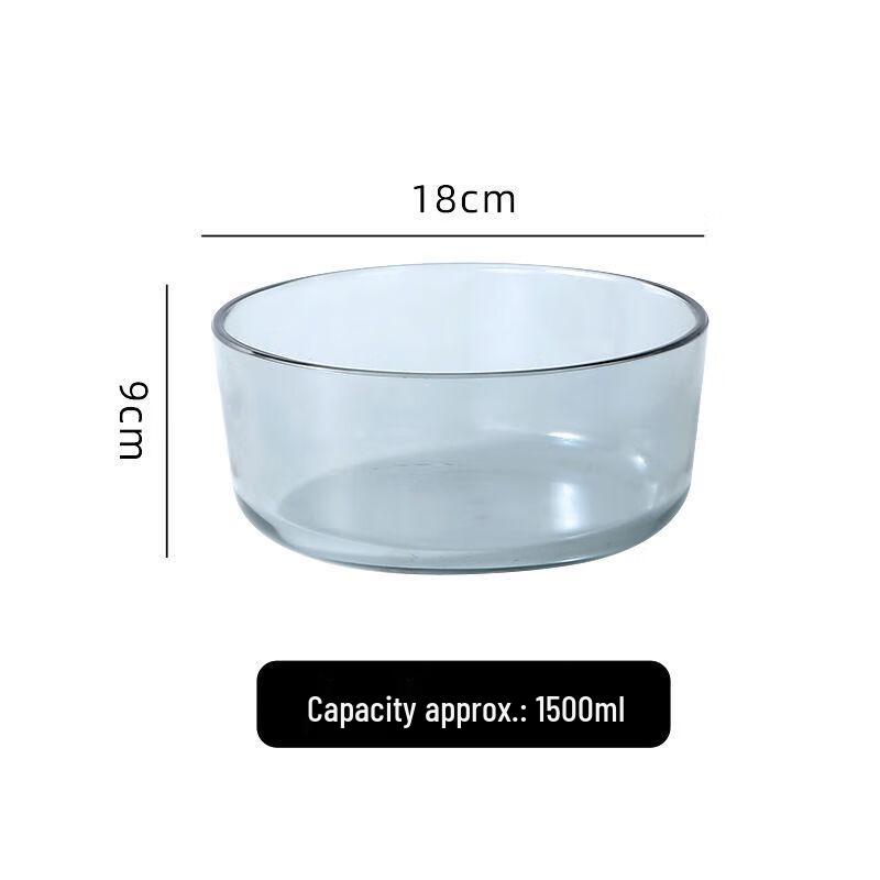 Qianxing Commercial Glass Salad/Fruit Bowl