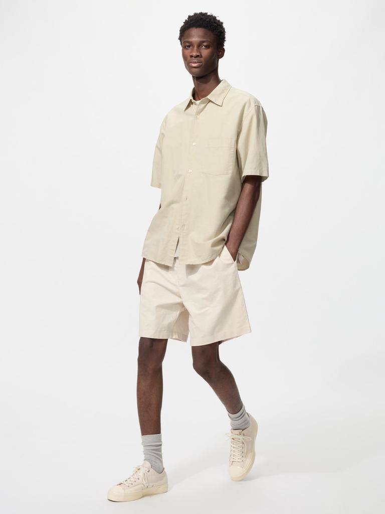 Uniqlo Japan Linen Blend Easy Shorts