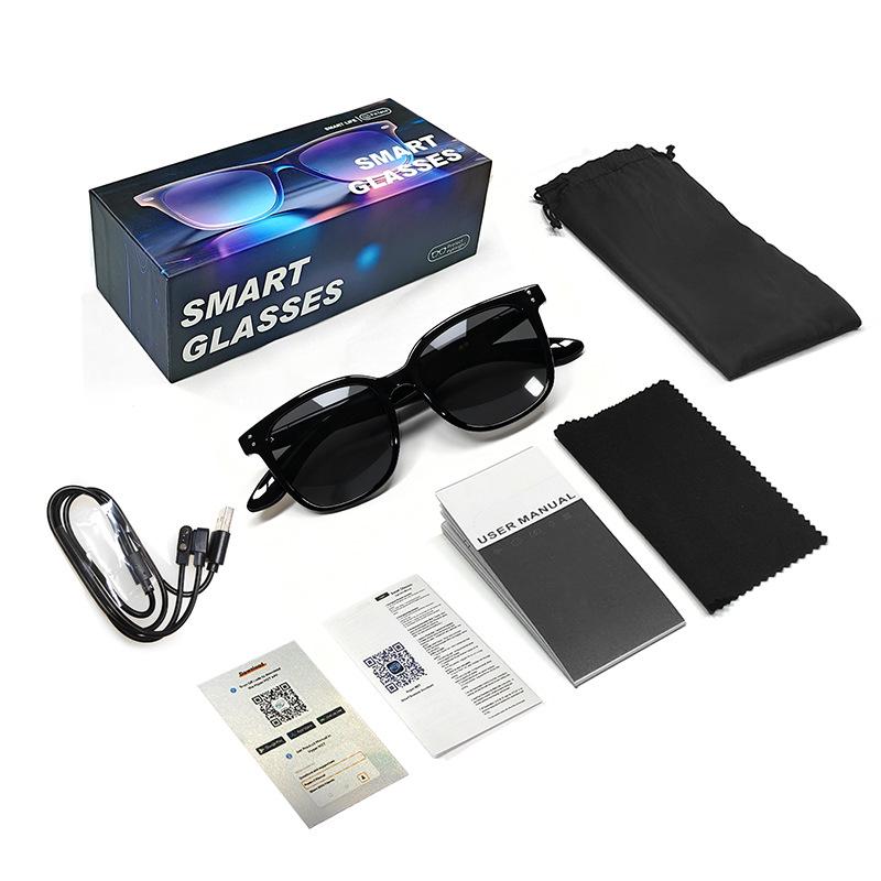 F66 AI Bluetooth Glasses: Real-time Translation In 100+ Languages, Music & Calls Smart Glasses