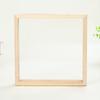 Picture Frame Burr-free Handcraft Transparent Decorative DIY Rounded Edges Kindergarten Children Craft Painting Frame Studio Supply