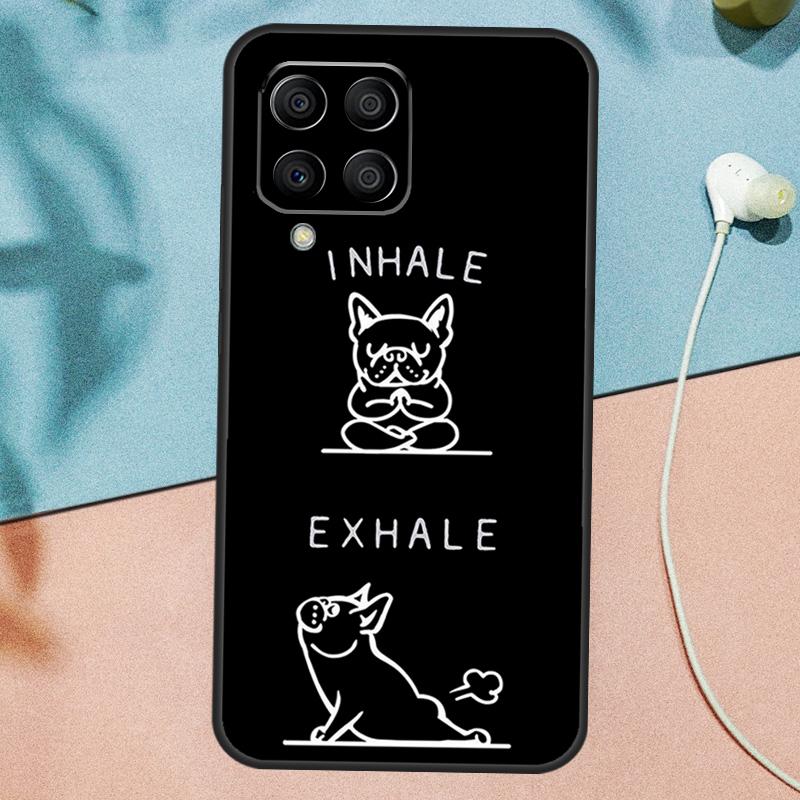 Funny french bulldog Case For Samsung Galaxy M15 M35 M55 M56 M36 M16 M31 M21 M13 M33 M53 M12 M32 M52 M14 M34 M54