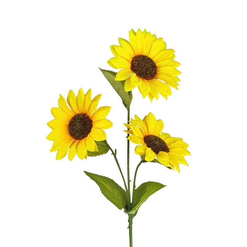 Sunflower Simulation Bouquet - Realistic Decorative Arrangement for Weddings and Events