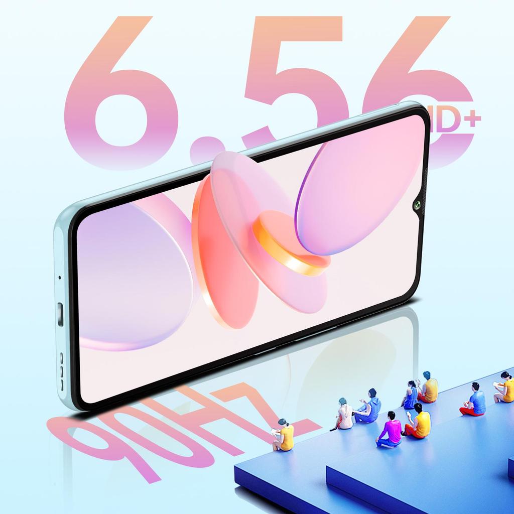 CUBOT A10 Mobile Phones Sim Free Unlocked - 12GB+128GB Smartphone Android 14, 6.56" HD+ Display, 48MP+16MP, 5100mAh/18W, Dual SIM 4G/Face ID/GPS/OTG