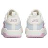 New Anta Life Collection Slip Resistant Low Top Skateboard Shoes Women's White Purple 922138005-4