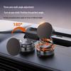 360° Rotatable Universal Magnetic Car Phone Holder with Vacuum Suction and Double-sided Adhesion