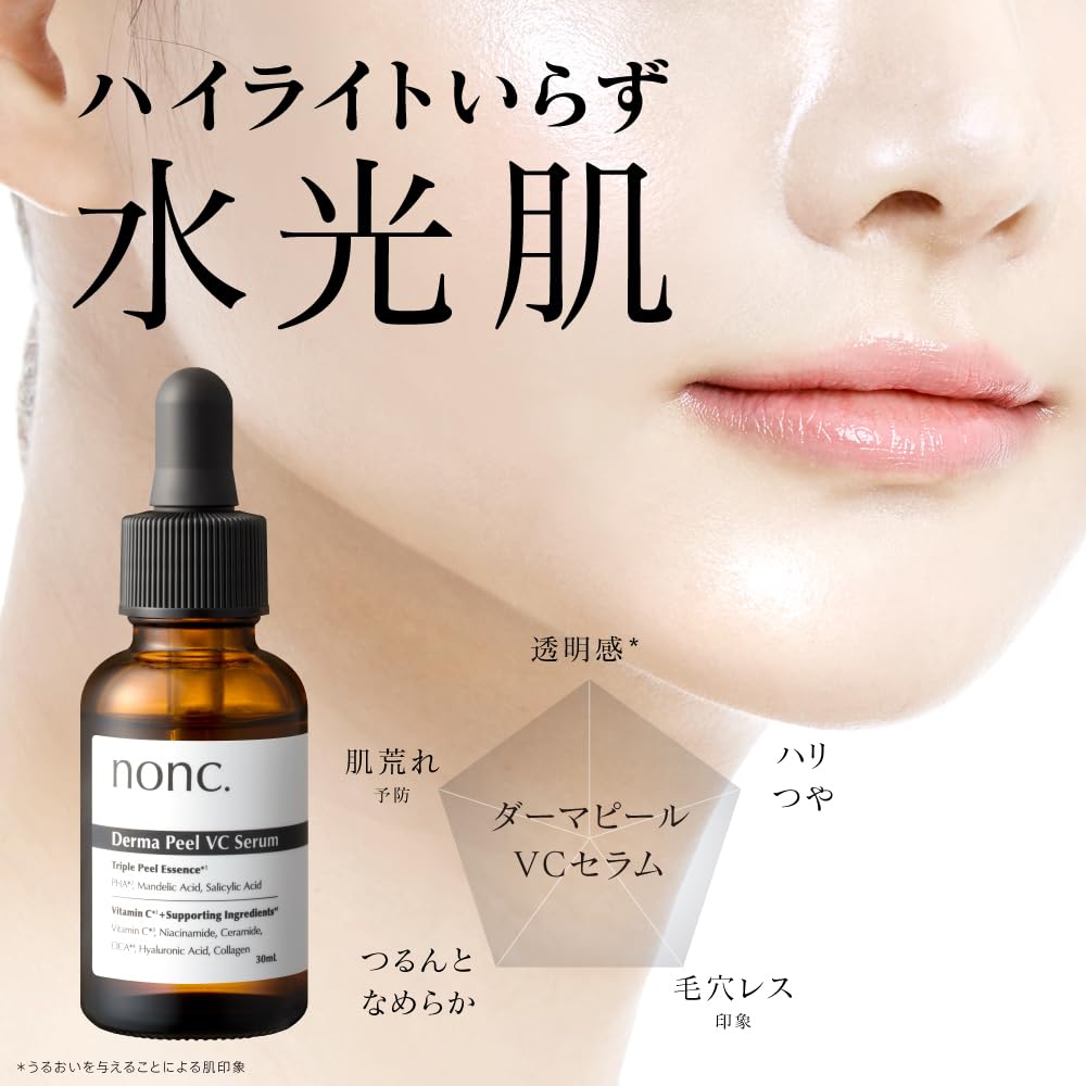 Hydraulic Skin nonc Derma Peel VC Introduction Serum Highly Concentrated Vitamin C Mandelic Acid Salicylic Acid PHA Niacinamide Dead Skin Pore Care