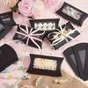 50PCS Pillow Shape Candy Box with Window Wedding Christmas Chocolate Kraft Paper Gift Packaging Boxes Birthday Party Supplies