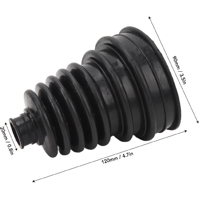 2pcs Universal Split Constant Velocity Joint Gaiter Boot Replacement Kit, Universal Silicone CV Boots - Highly Flexible - Constant Velocity Joint