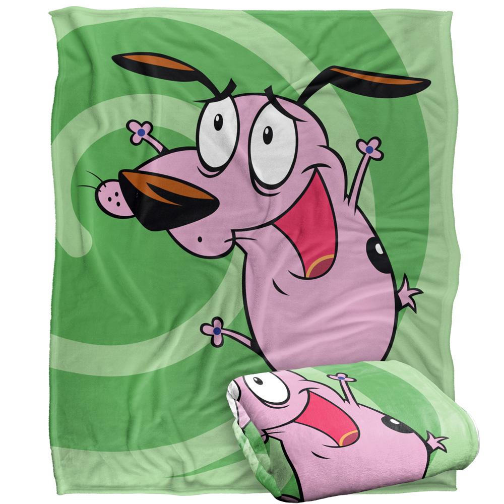 Courage The Cowardly Dog Complete Series Silky Cover Supersoft Blanket