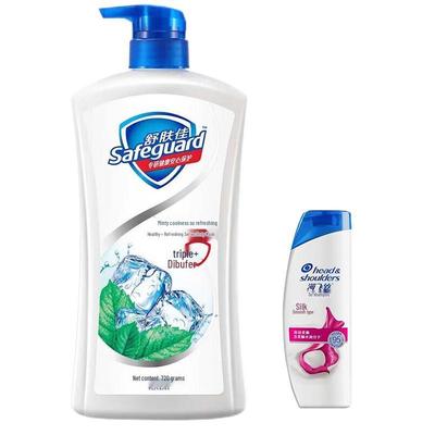 Safeguard Shower Gel & Head & Shoulders Shampoo Duo