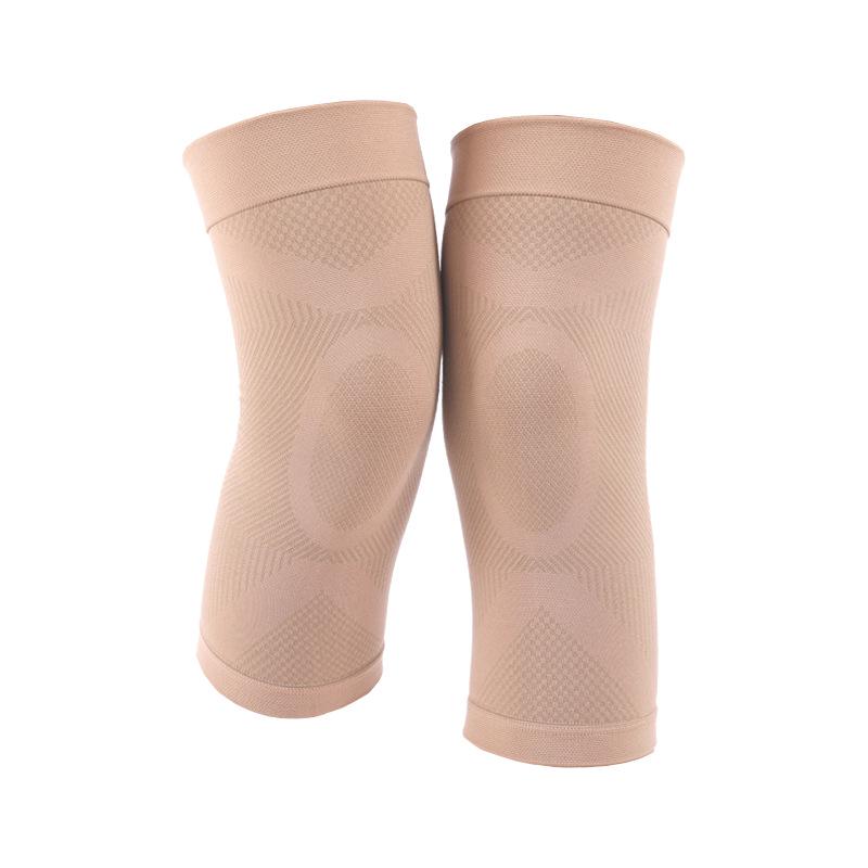 Genouillères de compression antidérapantes unisexes: Soutien élastique des articulations et chaleur pour un style de vie actif