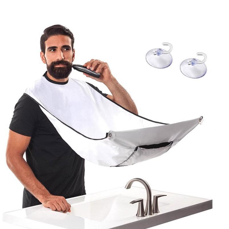 Men's Home Shaving Scarf Shaving Cloth Hair Cutting Hat Hair Cutting Apron Dirt Proof Keep Clean Shaving Tool
