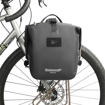 Rhinowalk 12L Waterproof Bicycle Pannier Motorcycle Shoulder Laptop Travel Professional Cycling Accessory Bag, Pannier, Backpack, Bag, Pannier, Bag,
