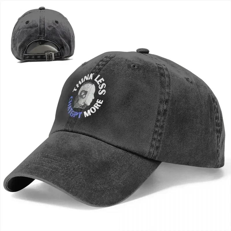 ChatGPT Peaked Unisex Women's Cowboy Cap AI Friend Baseball Caps Personalized Visor Protect Hats