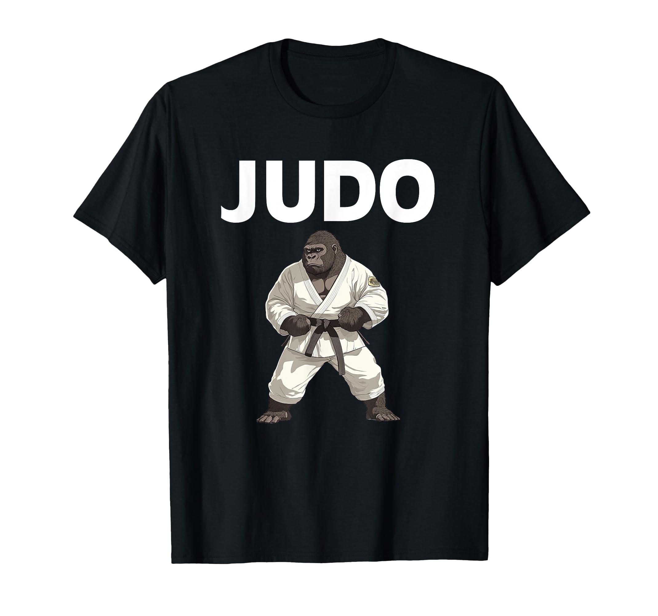 

Gorilla in Judo Gi Grappling Gorilla - T-Shirt чорний
