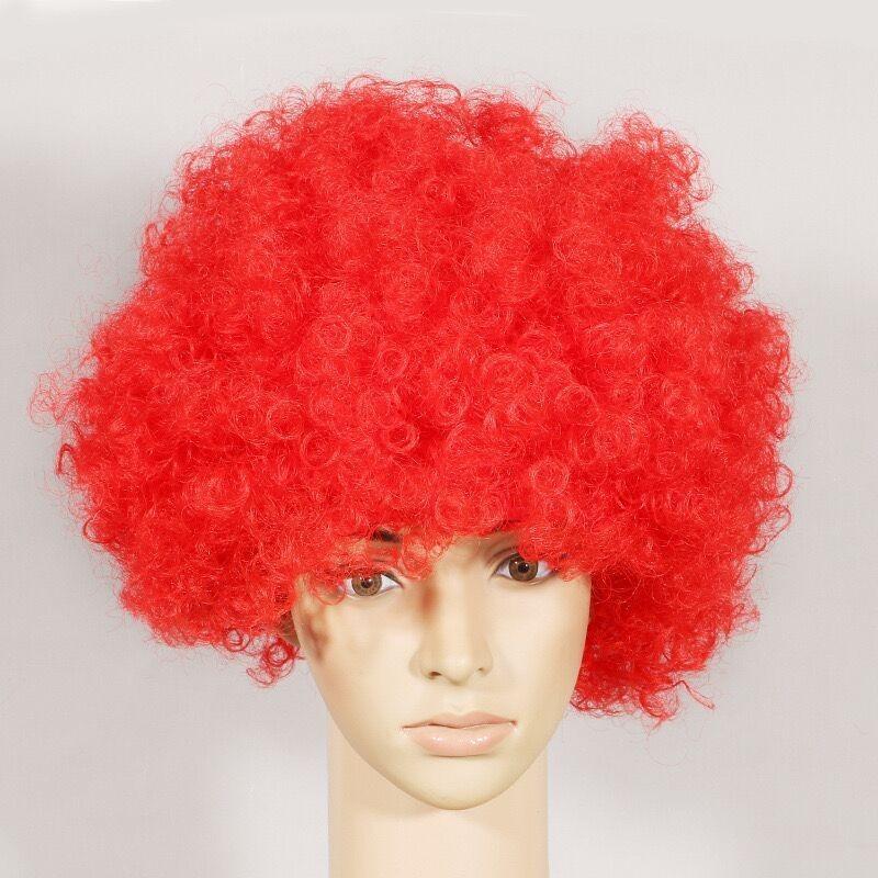 Joker Wig With Colorful Explosion Hair For Childrens Festival Costume Accessory