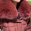 Detachable sleeves Plus Size L-7XL Fashion Woman Winter Coats With Belt Big Faux Fur Collar Long Parkas Hooded Loose Thick Female Jackets